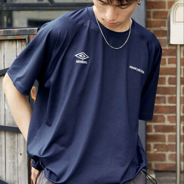 UMBRO アンブロ PUBLUX Lドローコード Tシャツ プラシャツ
