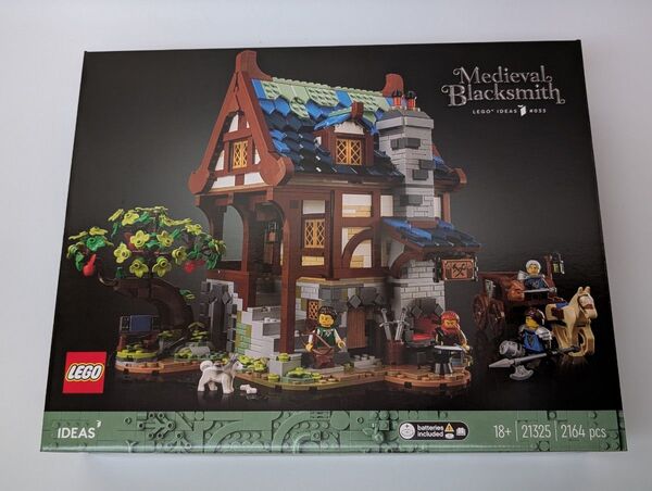 【未開封】LEGO レゴ アイデア 21325 中世の鍛冶場
