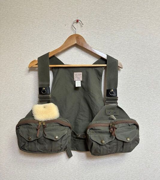 三連休限定価格 美品 filson フィッシングベスト タロンジップ レギュラーサイズ usa製 FILSON