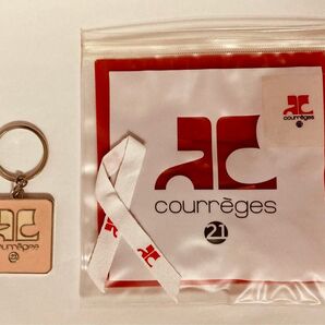 【正規品】courreges courrges クレージュ キーホルダー バッグチャーム ケース セット