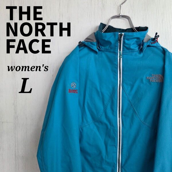 THE NORTH FACE ザノースフェイス☆レディース マウンテンパーカー L エメラルドグリーン