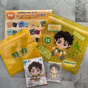 【新品】ハイキュー!!佐久早聖臣缶バッジ&アクリルスタンド&ジッパーバッグセット