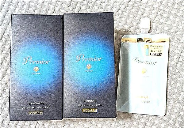 ラサーナ プレミオールシャンプーandエッセンシャルandトリートメント詰め替えセット