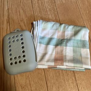接触冷感タオル ケース付き・a.v.v.スカーフ 2点セット