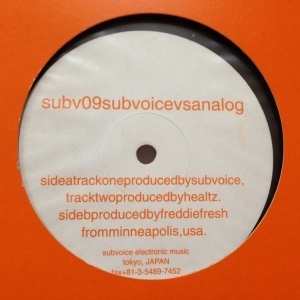 12inchレコード V.A. / SUBVOICE vs ANALOG