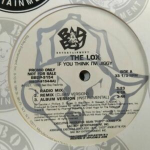 12inchレコード　 THE LOX / IF YOU THINK I'M JIGGY