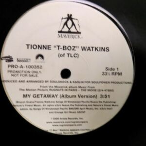 12inchレコード　 T-BOZ / MY GETAWAY