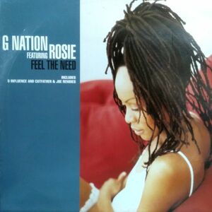 12inchレコード　 G NATION / FEEL THE NEED feat. ROSIE