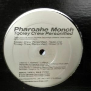 12inchレコード　 PHAROAHE MONCH / TOOLEY CREW PERSONIFIED (DJ SPINNA)]