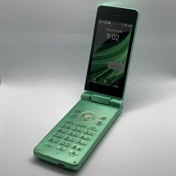 SHARP シャープ AQUOS ケータイ3 805SH グリーン SIMフリー SIMロック解除済み SoftBank