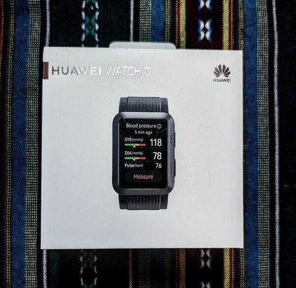 スマートウォッチ HUAWEI WATCH D 血圧計 血圧測定 血圧測定リマインド