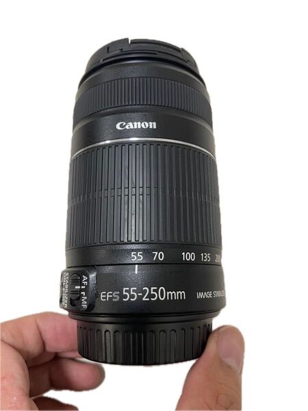 Canon EFS55-250mm ISⅡ ズームレンズ 望遠レンズ キャノン レンズ LENS EF-S