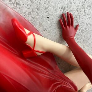 2010年 原型師:西村直起 アスカ ラングレー フィギュア クリアパーツver. 白パン 緒方剛志 ドレス SEGA 外箱無