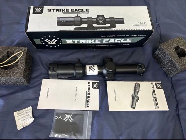 実物 VORTEX ボルテックス ライフルスコープ STRIKE EAGLE 1-8X24 SFP SE-1824-2【新品】