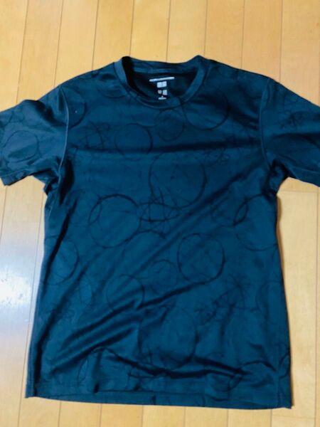 ユニクロ ドライEX クルーネックTシャツ M ブラック