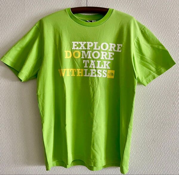 THE NORTH FACE Tシャツ メンズM グリーン ロゴTシャツ 半袖