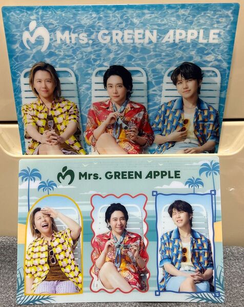 ミセスグリーンアップル Mrs.GREEN APPLE ローソン ビジュアルシート 2枚セット