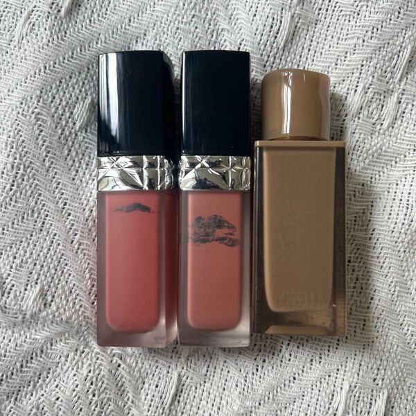Dior ルージュディオール フォーエヴァーリキッド 100、458番 おまけ付き