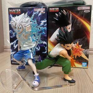 【※専用アクリル台座付、美品】HUNTER×HUNTER ハンター×ハンター VIBRATION STARS ゴン キルア セット