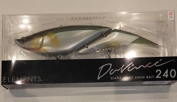 エレメンツ ダヴィンチ240 アユ ビッグベイト 未使用 新品 ELEMENTS ルアー Davinci