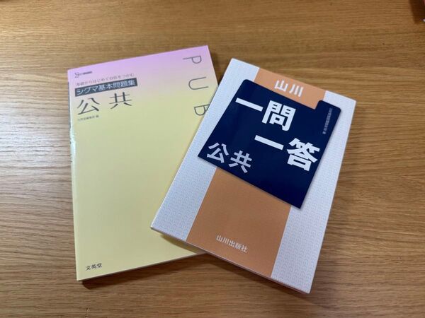 【公共2冊セット】公共 シグマ基本問題集・公共 山川一問一答