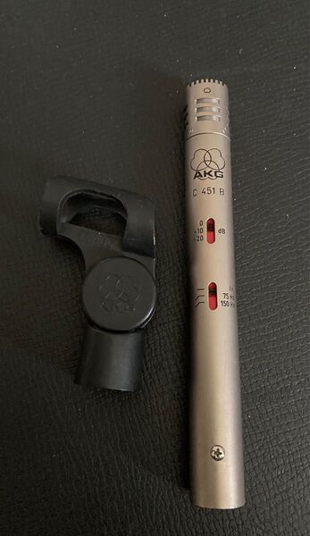 サウンドサンプル追加!【完動美品】AKG C-451b コンデンサー・マイクロフォン
