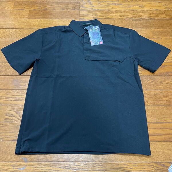 ワークマン エックスシェルター 暑熱 半袖 ポロシャツ ブラック Mサイズ 新品