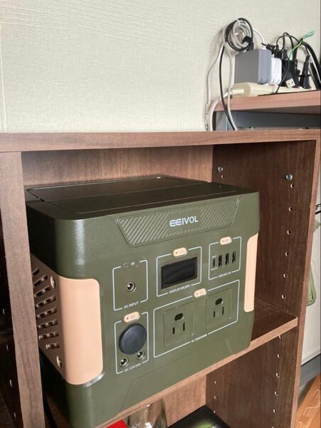 ポータブル電源 ac出力400w (最大800)355wh