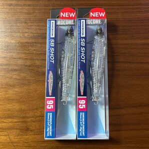 新商品 推しクーポン200円オフ 新品未開封未使用品 ソニックブーム SB SHOT 95S 28g 2個セット クリアー 2個