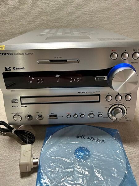 W13 整備極美品 ONKYO NFR-9 CD/SD/USBレシーバーシステム 本体のみ