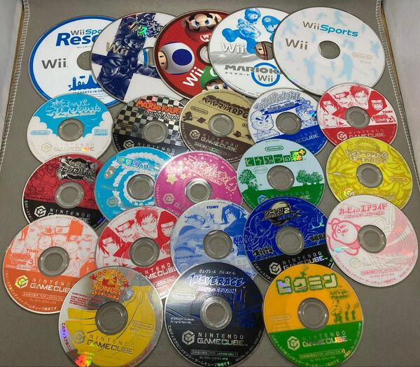 Ai GC Wii ゲームソフト ディスクのみ 23枚セット ゲームキューブ 任天堂 Nintendo