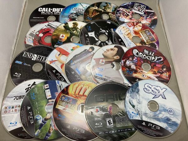 PS3 ディスクのみ ソフトのみ 18枚 セット まとめ売り Ab プレステ3