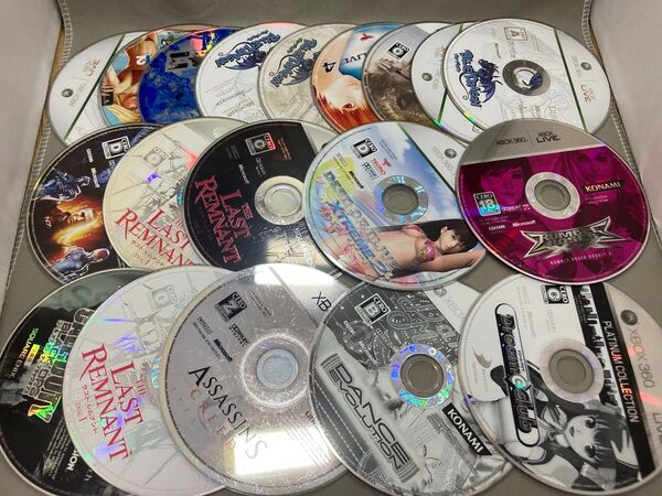 XBOX 360 Live ディスクのみ ソフトのみ 19枚セット まとめ売り
