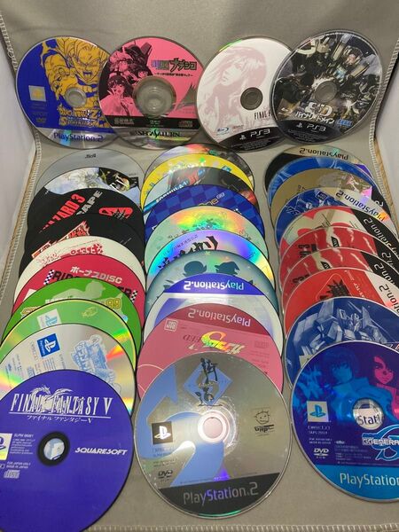 Ap 34枚 PS1 PS2 PS3ゲームソフト ディスクのみ まとめ売り 大量 PlayStation プレイステーション
