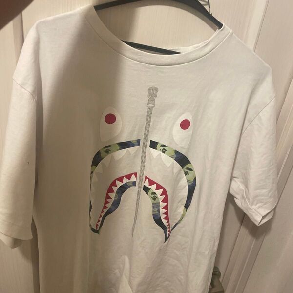 A BATHING APE エイプヘッド シャーク Tシャツ Lサイズ