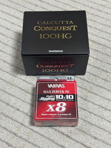 【21カルカッタコンクエスト100HG】シマノ 右巻き タイラバ