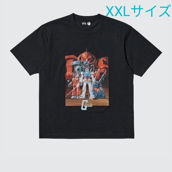 クーポン使ってね!新品未開封 ユニクロ UNIQLO UT 機動戦士ガンダムTシャツ 黒 XXL
