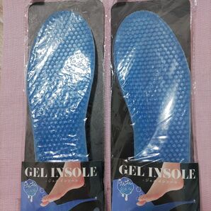 クーポン使ってね!ジェルインソール 2個セット Lサイズ (約29cm)