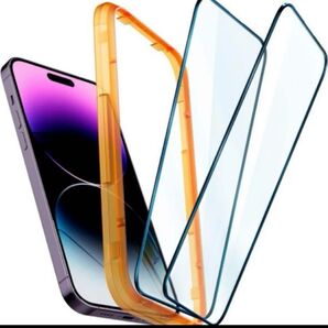 全面保護 ガラスフィルム iPhone 14 Pro Max 用