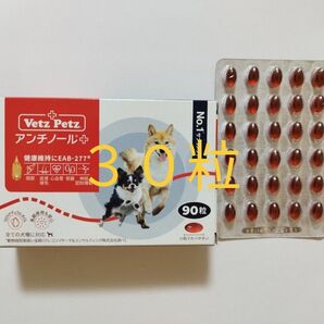 アンチノールプラス 1シート 30 粒 犬用サプリメントNO.1