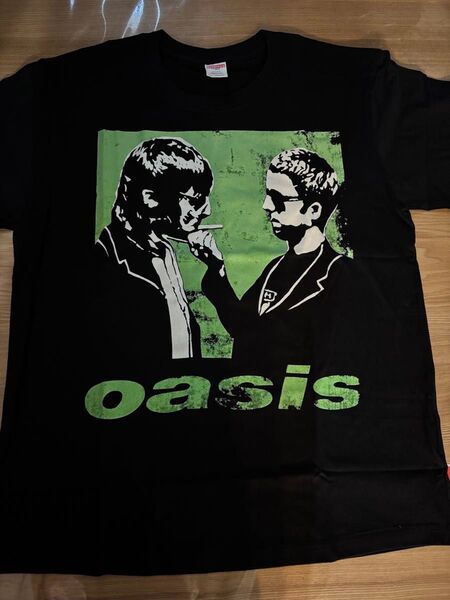 OASIS Tシャツ ブラック 黒 バンドTシャツ ロックTシャツ