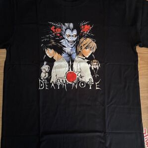 DEATH NOTE デスノート Tシャツ 黒 Lサイズ アニメ 漫画