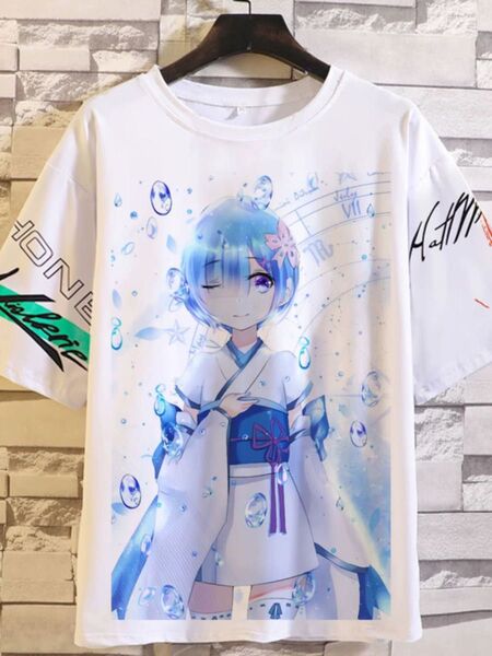 アニメTシャツ レム ラム