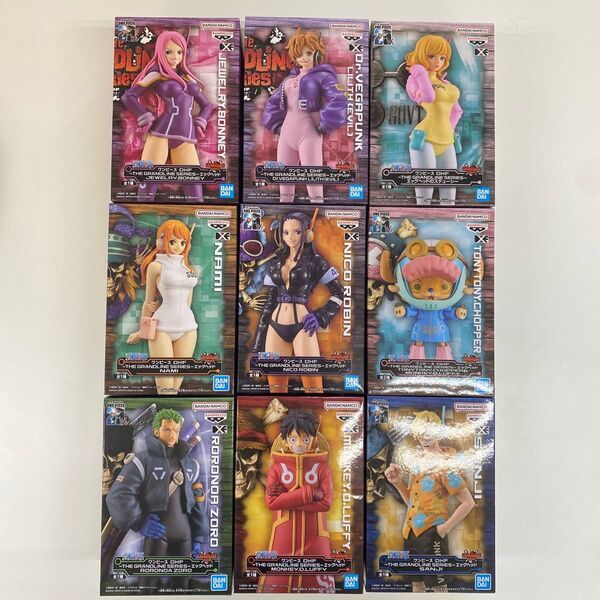 ワンピース DXF THE GRANDLINE SERIES 9体