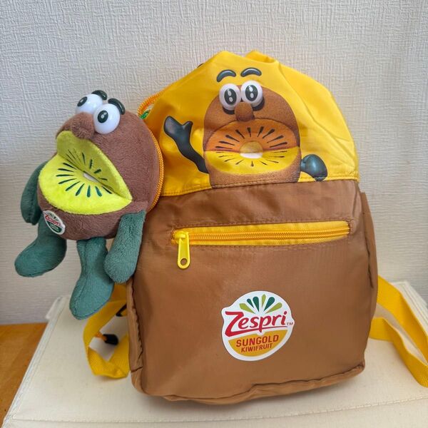 2点セット Zespri セスプリ キウイブラザーズ ぬいぐるみ 小 リュック