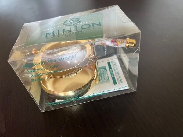MINTON ゴールド茶こし ティー