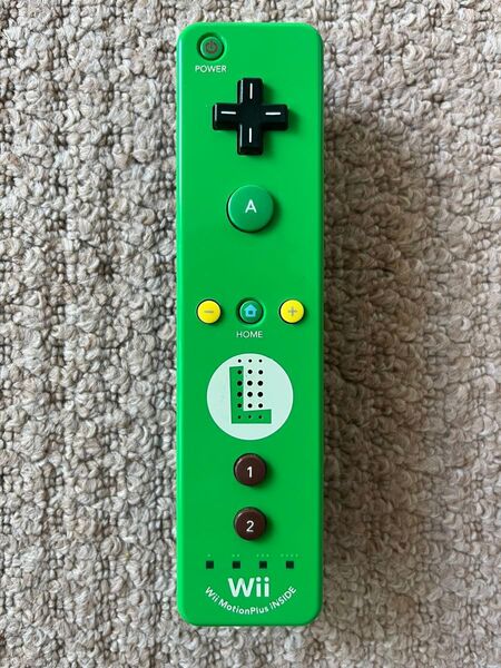 Wii リモコンプラス ルイージ 任天堂 ニンテンドー