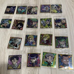 ジョジョの奇妙な冒険 ウエハース メタリックシール まとめ売り