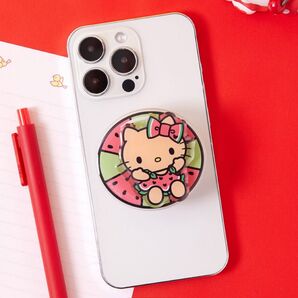オリーブヤング 日焼けキティ スマホリング