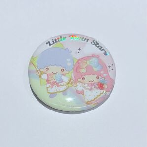 サンリオ むにゅぐるみパティオ いちご新聞 缶バッジ リトルツインスターズ キキララ